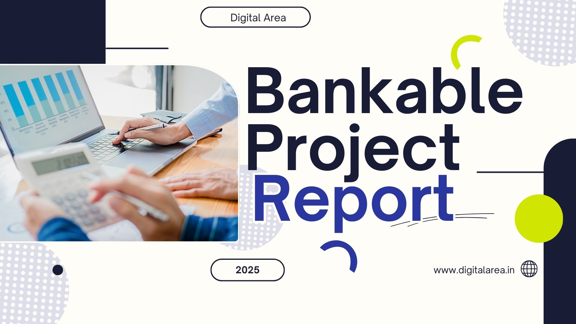 Example of a bankable project report sample prepared by Digital Area for business funding.
